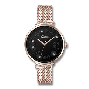 Reloj de mujer estilo estudiantil, sencillo y moderno, resistente al agua, reloj de cuarzo con correa de acero - Product Image 5