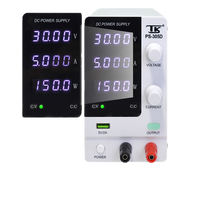 Alimentation électrique régulée CC réglable Tektronix, expérience étudiante, haute précision, 30V 60V 5A 10A, protection contre les surintensités