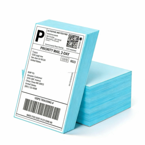 Etiquetas Térmicas para Tienda, 100mm*150mm, Revestimiento Azul, Adhesivo <span class=keywords><strong>de</strong></span> Transferencia Fuerte, 500 Unidades, Etiquetas para Alimentos, Impresión Térmica Directa, Resistentes al Agua - Product Image 2