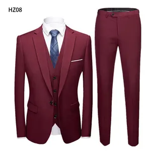 Jancember HZ08-camisas elegantes de diseñador, ropa para hombre, Suite, fiesta de boda