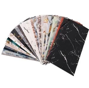 Autocollants muraux en PVC géométriques 3D en marbre modernes, imperméables, résistants à l'humidité, ignifuges et autocollants pour la <span class=keywords><strong>cuisine</strong></span> et le salon - Product Image 1