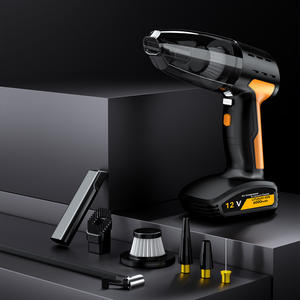 Aspirateur de voiture portable 12V 6000mAh, pompe à air rechargeable 4-en-1, alimenté par batterie, capacité 0,5L-1L - Product Image 1