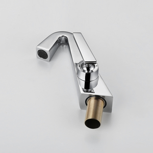 Thiên Nga Cổ Thiết Kế Nghệ Thuật Phòng Tắm Rửa Lưu Vực Vòi Nước Lỗ Duy Nhất Lưu Vực Tap Brass Chất Liệu Mức Độ Duy Nhất Lưu Vực Mixer Vòi Nước - Product Image 6