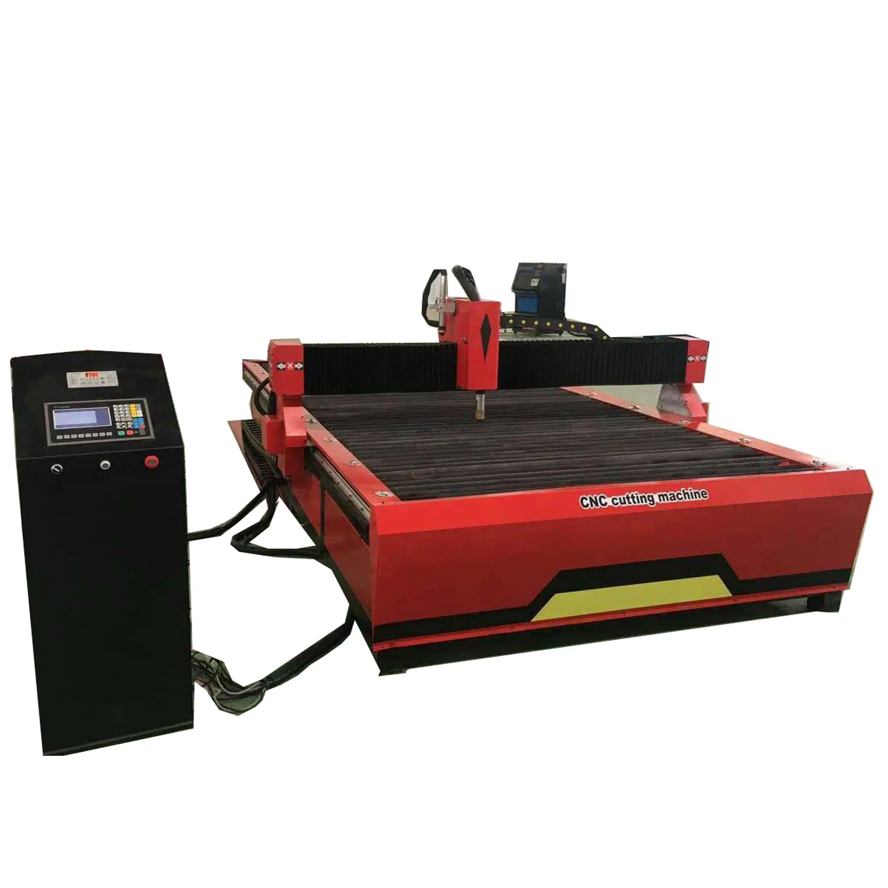 Çin 1325 Cnc çelik ve Metal kesme makinesi ve ev yapımı Cnc kesim makinesi ile boşaltma tablosu