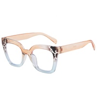 Lunettes d'ordinateur personnalisées œil de chat, monture simple et polyvalente pour femme, anti-lumière bleue