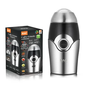 Classic Electric Stainless Steel Portable Spice Mill Coffee Grinder Espresso Single Dose Grinder Coffee Beans Grinder