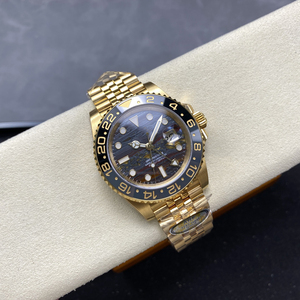 Nhà máy sản xuất mô hình mới màu xanh lá cây GMT Tiger-Eye đá quay số của nam giới cơ khí Đồng hồ đeo tay 40mm sang trọng tự động đồng hồ - Product Image 3