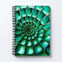 Benutzer definierte A4 A5 Blank Pocket Art Paper Schul büro Notizbuch Seiten Spiral block mit Logo