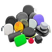 Étui pour écouteurs pour écouteurs léger mini plateau moulé en EVA étui pour écouteurs compact et étanche anti-rayures