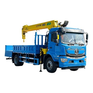รถบรรทุกติดเครนไฮดรอลิก Shacman L5000 4x2 แบบแขนยืดได้ 8 ตัน 10 ตัน สำหรับขาย - Product Image 1