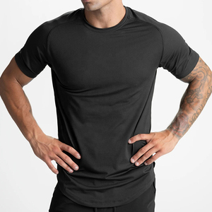 Bán Buôn Mens Thể Thao Mặc Trắng Spandex/Nylon Thăng Hoa Chất tẩy Tshirt Quần Áo Sang Trọng Các Nhà Sản Xuất Thể Thao T-Shirts - Product Image 3