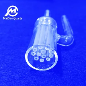 Quartz tube quartz burner 12 heads hydrogen and oxygen burner customized