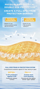 O'KADY SPF50 PA <span class=keywords><strong>Crema</strong></span> Solare Coreana Anti-Macchie Scure Idratante Formula Trasparente Senza Residui Grassi per Pelle Normale - Product Image 6