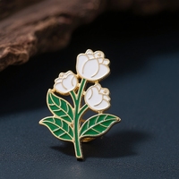 Fournisseur en gros d'épingles, épingles en métal pour plantes en pot, badge, broche, épinglette de fleur, épinglette en émail personnalisée, douce ou dure