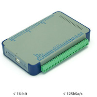 Carte d'acquisition de données USB OEM/ODM USB-3210 16 bits 125 KSa/s 8 entrées analogiques 4 sorties Installation facile