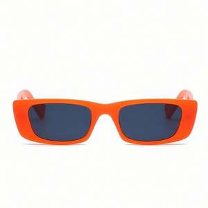 Gafas de Sol Rectangulares de Moda 2021 con Logotipo Personalizado, Gafas de Sol Cuadradas Pequeñas con Protección UV400 para Mujer - Product Image 6