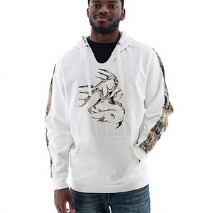 Sweat à capuche décontracté pour homme, sweat à capuche en coton épais pour homme, sweat à capuche en molleton brossé doux pour homme - Product Image 1