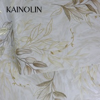 Papier Peint Mural Feuilles Dorées Motif Botanique Design Rustique Anti-Moisissure Texturé Non-Collé Salon Cuisine Chambre École