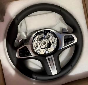 Volante Sportivo in Fibra di Carbonio con LED per <span class=keywords><strong>BMW</strong></span> M3 <span class=keywords><strong>Serie</strong></span> 3 G20 G21 G28 <span class=keywords><strong>Serie</strong></span> 4 G22 G29 G80 M340i M440i - Product Image 5