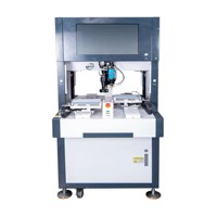 Estación de Atornillado Automático con Control por PC Industrial, Posicionamiento por Visión, Flujo de Trabajo de Doble Estación, Motor Paso a Paso y Rodamiento