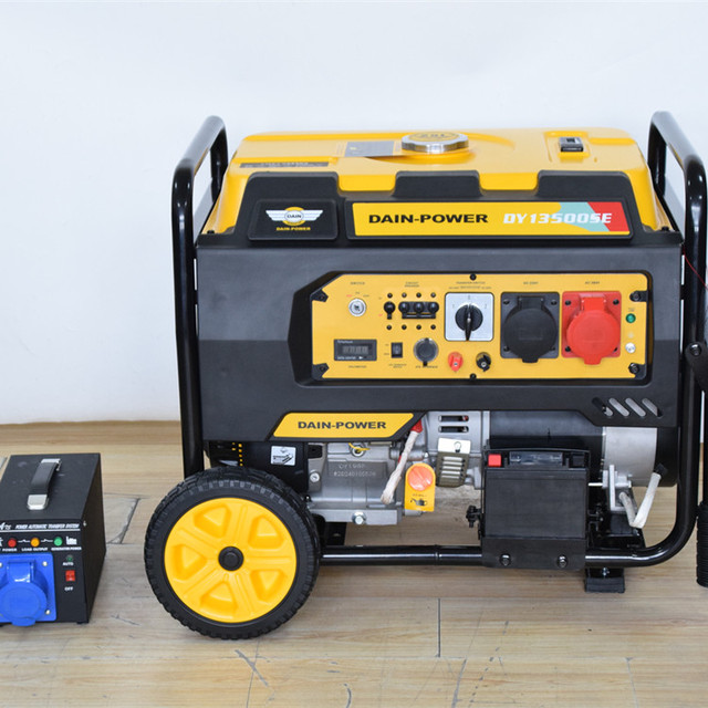 Portable 10KW Gasoline Generator Electric Start Home Use Generator with ATS