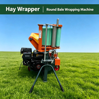 Enrouleur de balles miniatures à essence pour machines agricoles - Vente chaude THW  810 Pour ensilage de foin et paille