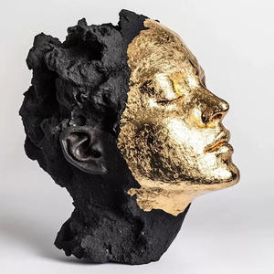 Statuette in Resina Personalizzate, <span class=keywords><strong>Scultura</strong></span> Moderna con Volto Femminile in Stile Greco per Decorazione d'<span class=keywords><strong>Arte</strong></span> in Soggiorno e Ufficio - Product Image 3