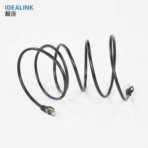 Réseau informatique Mince 4 Paires <span class=keywords><strong>RJ45</strong></span> Cat7 SSTP Câble Câble De Raccordement Avec Fiche - Product Image 1
