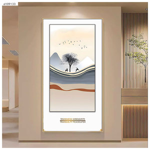 Décoration <span class=keywords><strong>de</strong></span> salon <span class=keywords><strong>de</strong></span> style minimaliste moderne en gros, avec murs en cuir imprimés UV pour couloir et peintures artistiques - Product Image 3