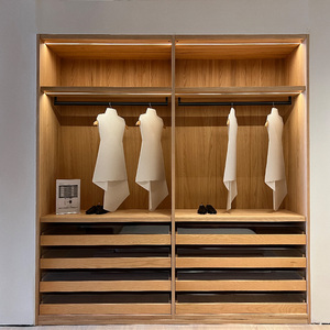 Benovo <span class=keywords><strong>Armadio</strong></span> Angolare Moderno di Lusso a 3 Ante con Vetro, Cabina <span class=keywords><strong>Armadio</strong></span> per Hotel, Ensemble Chambre De Luxe - Product Image 4