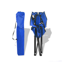 Chaise de plage pliable légère en gros Chaise de camping pliante de haute qualité pour pique-nique et pêche