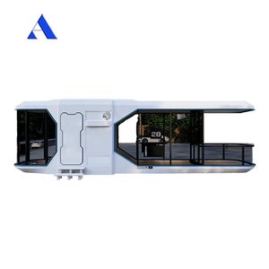 2024 prefab sang trọng mô-đun hiện đại táo cabin không gian viên nang container nhà MAISON viên nang spatiale - Product Image 4