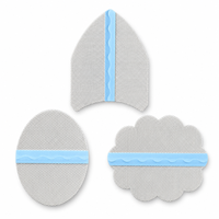 Patchs anti-frottement hypoallergéniques pour les cuisses, en film PU et gel de silicone, réutilisables, imperméables, pour peaux sensibles