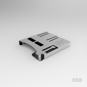 ขั้วต่อการ์ด Micro SD TF รุ่น XKTF-001C แบบ Push Push SMD 1.85 มม. มาตรฐาน ROHS สำหรับอุปกรณ์อิเล็กทรอนิกส์บนแผงวงจรพิมพ์ (PCB) ยี่ห้อ XKB Connection - Product Image 3
