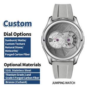 Montres Kickstarter personnalisées OEM avec logo, mouvement automatique, design unique et original. - Product Image 1