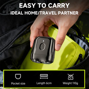 קשן ipx7 מטח חשמלי נטענת עם להב חותך מגנטי תאומים מופעל עבור גברים נסיעות ושימוש ברכב - Product Image 5