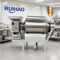 Mélangeur à tambour rotatif horizontal en acier inoxydable 304 pour poudres sèches et produits chimiques, avec fonction de chauffage, équipement de mélange