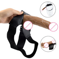 Dildo con Correa YPM, Pene Artificial con Cinturón, Dildo Usable, Correa Ajustable para Lesbianas, Consolador, Juguetes Sexuales para Mujeres y Parejas