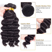 Achetez-en un, obtenez-en un gratuitement – Cheveux indiens Remy vierges 100 % 15A, 30 pouces, sans perte, doux et brillants, vente en gros par lots