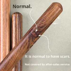 लोगो अनुकूलित लकड़ी महोगनी हस्ताक्षर जेल स्याही रोलर पेन बॉलपॉइंट पेन - Product Image 4