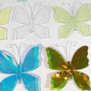 C894 2025 40cm Schmetterlingsflügel Festliche Dekoration Neujahr Weihnachten Hochzeitsdekoration Party Abschlussball Leuchtender Schmetterling - Product Image 3