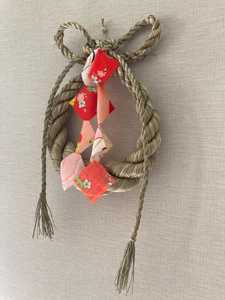 Japanese Style Straw Wreath <b>Wall</b> Hanging Wreath <b>Wall</b> <b>Decor</b> Handwoven Nice Price Wholesale From Vietnam Factory - Product Image 3