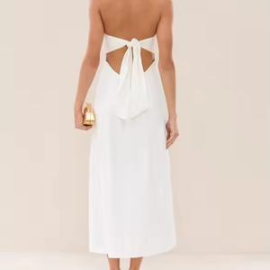 Ropa de Moda para Mujer al por Mayor, Nueva, Personalizada, de Alta Calidad, Estilo Casual Elegante, Cintura Elástica, Diseño Sólido para la Temporada de Otoño - Product Image 5