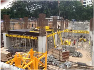 Doka H20 Beam System Shuttering Plywood Wall Formwork System For Shear Wall Concrete Pouring
