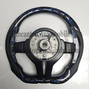 <b>Hot</b> Sale Forged Carbon Fiber Perforated Leather Steering Wheel for BMW 5 Series F30 F10 F32 F90 F80 F82 F87 Car Steering Wheel - Product Image 6