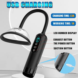 इलेक्ट्रिक पुसी पंप थोक योनि विस्तार विस्तार और महिलाओं के लिए एलसीडी डिस्प्ले स्तन पंप के साथ - Product Image 3