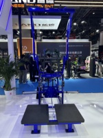 Machine de musculation commerciale de haute qualité Dezhou ROSEN 2025, machine de sport, plaque chargée, Pit Shark Belt Squat pour exercices des jambes