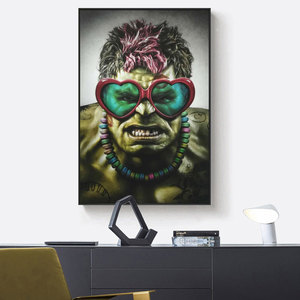 Bức tranh nghệ thuật Graffiti trên Tường Vải nghệ thuật Áp phích và in Poster phim <span class=keywords><strong>Marvel</strong></span> - Product Image 3