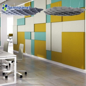 Seninpanel Acousound 2026 Nouveaux Panneaux Acoustiques en Tissu pour Plafond, Style Moderne <span class=keywords><strong>Français</strong></span>, Ignifuges, pour l'Art Acoustique du Plafond - Product Image 1