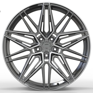 ล้อแม็กซ์สั่งทำพิเศษขนาด 17-22 นิ้ว 5x114.3/5x112/5x120 สำหรับ Audi/Mercedes// 4x4 โครเมียมขัดเงา ล้อฟอร์จ - Product Image 1